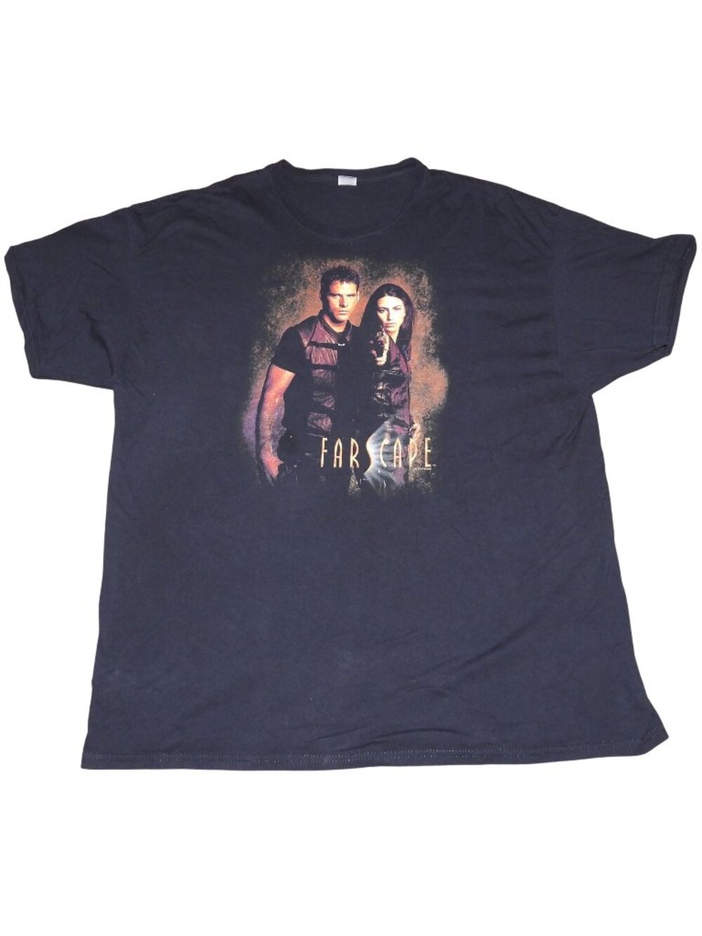 Vintage Farscape Jim Henson Space Alien Sci Fi TV Show T Shirt Size 2XL 2001